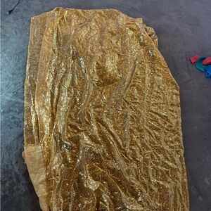 Gold Sequin Fabric